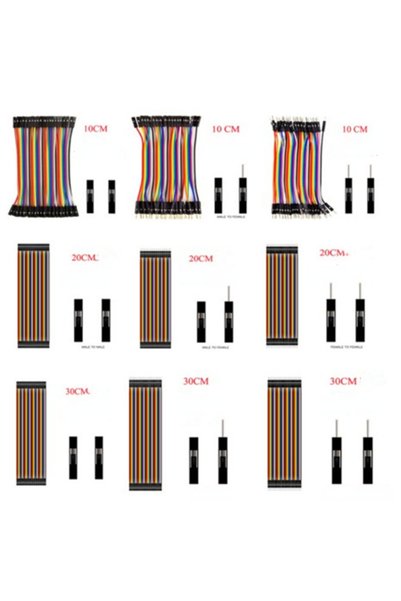 Choice7 20cm M-F Dupont Line 10cm/20CM/30CM/40CM Male to Male+Female to Male ...