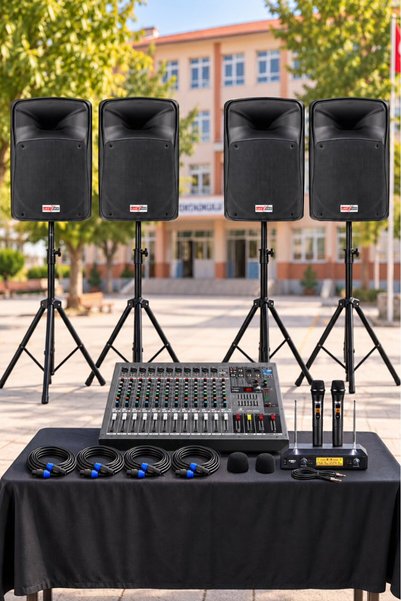 Lastvoice Ideal Paket-4 Okul Tören Ses Sistemi Seti