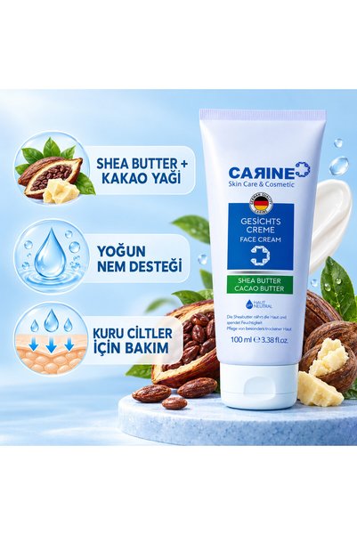 CARINE Face and Neck Care Cream 100 ml - Daily Moisture Care