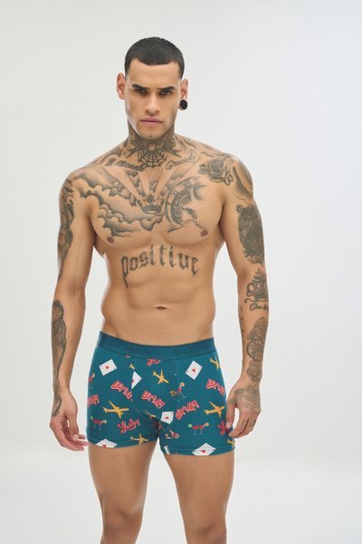 Soma Boxer "SOMA" LET'S GO-TURQUOISE