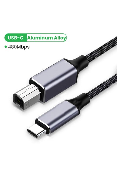 Choice 0.5m Type-C Type C to USB B 3.0 Data Cable USB C Male to USB B Male Ad...