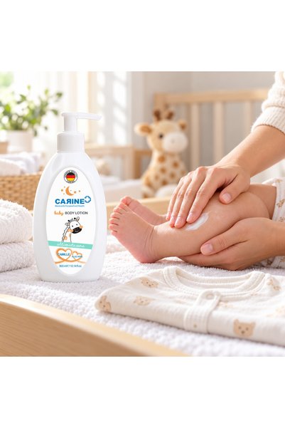 CARINE Bebek Vücut Losyonu 300 ml - Banyo sonrası yumuşaklık