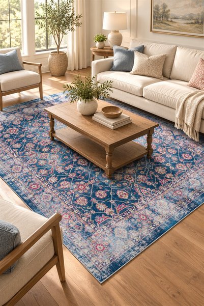 ALA RUGS Ottoman Serisi Vintage Desenli Halı