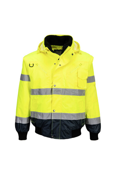 PORTWEST C465 - 3 in 1 Contrast Bomber Coat