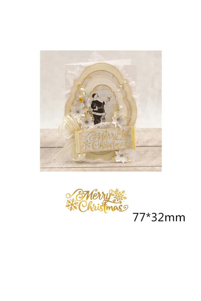 Choice11 CK0112 Reindeer Christmas Tree Snowflake Metal Hot Foil Plate for DI...