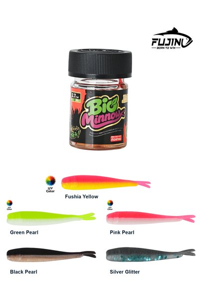 Fujin Bio Minnow 3.7cm Floating Sıvılı Kokulu LRF Silikonu