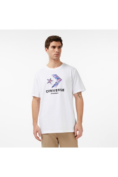 Converse Classic Unisex Beyaz T-Shirt