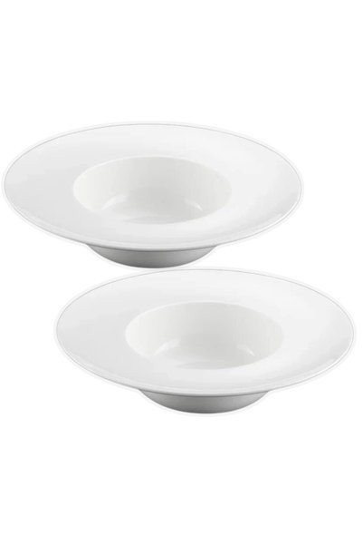 WILMAX ENGLAND Farfurie adanca paste WILMAX, din portelan alb, 25,5 cm, 600 m...