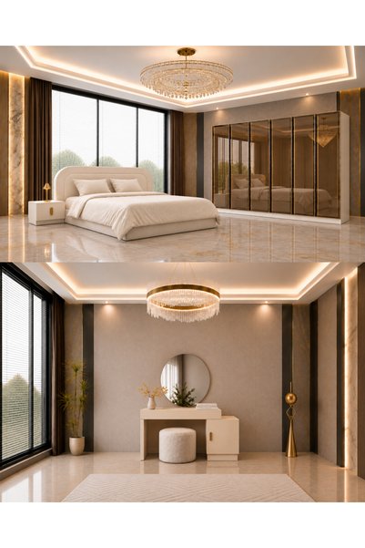 inegölmobilyası Ayder Yatak Odası Takımı %100 MDF