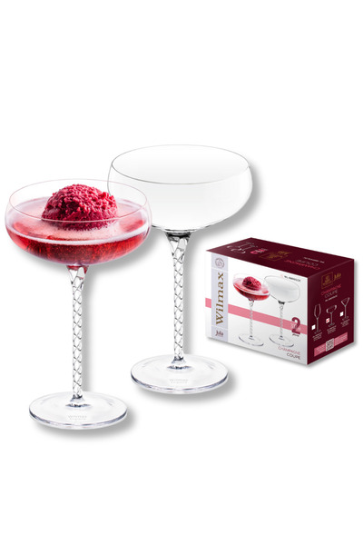 WILMAX ENGLAND Pahare sampanie WILMAX Julia, 300 ml, set 2 buc.