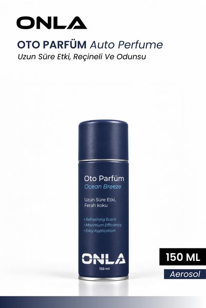 onla Ocean Breeze Oto Parfüm 150 ml – Ferah ve Kalıcı Araç Kokusu