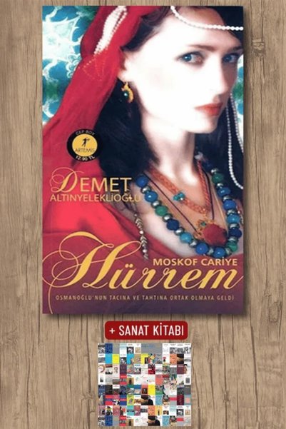 Artemis Yayınları Moskof Cariye Hürrem (Cep Boy) / Demet Altınyeleklioğlu + Sanat Kitabı