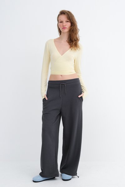 Addax Adjustable Cuffed Elasticated Tracksuit Eşf10690