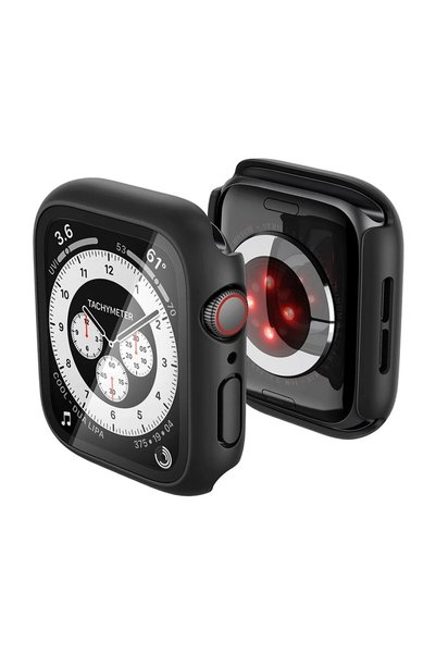 Spigen Husa Thin Fit 360 pentru Apple Watch 44mm SE 3/SE 2/SE/6/5/4, protecti...