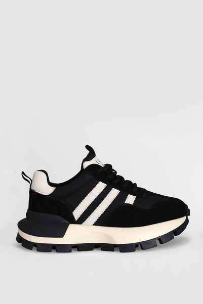 Lufian Sneakers Tatum pentru femei, negri