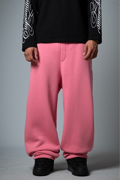 Crupt Studio Pink Balloon Fit Stoperli Sweatpant Men's Sweatpants