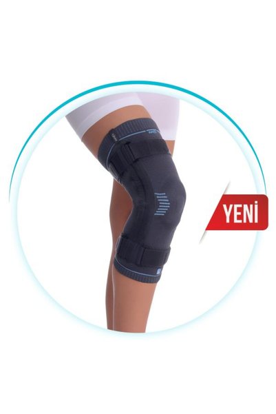 Aurafix Çırtlarla Güçlendirilmiş Örme Patella ve Ligament Destekli Dizlik (Uz...