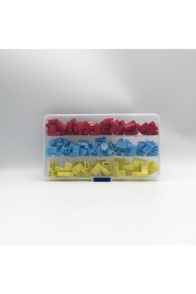 Choice 100PCS Nylon Flag Spade Quick Disconnects Female Wire Connector 22-10 ...