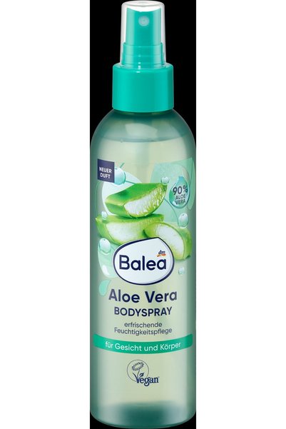 BALEA spray pentru față și corp, cu aloe vera, hidratant și răcoritor, 200 ml