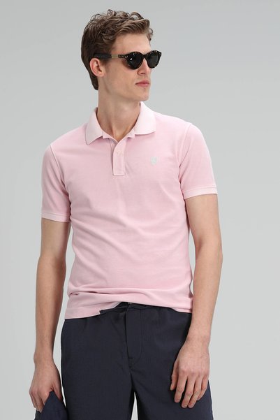 Lufian Vernon Sport Polo Men's T-Shirt Light Pink