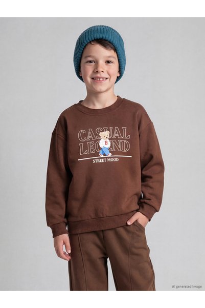 LC Waikiki I Printed Boys' Thick Sweatshirt from Freezen Store