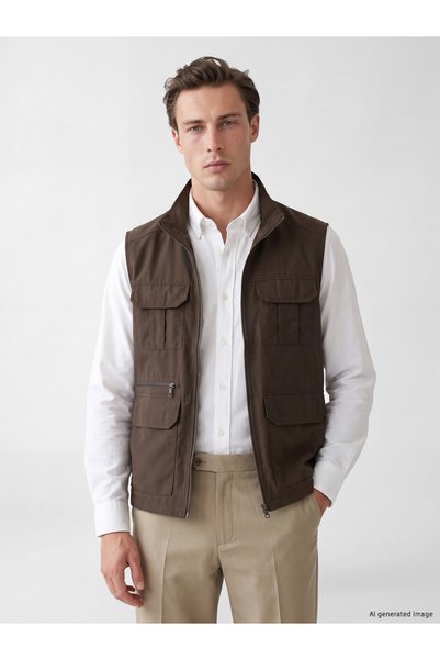 LC Waikiki I Standart Fit Men's Hunting Vest from Freezen Store