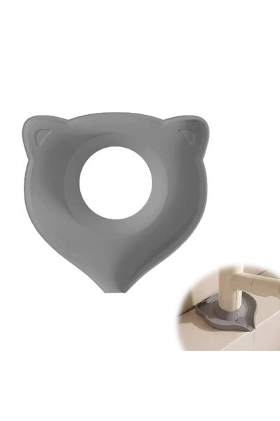 Choice1 Gray Silicone Faucet Mat Kitchen Faucet Sink Splash Guard,Sink Draini...