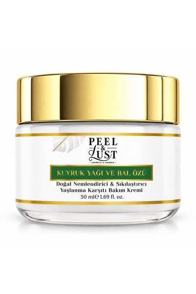 PEEL & LUST زيت الذيل، كريم وجه بخلاصة العسل، كريم مرطب طبيعي لشد البشرة ومكا...