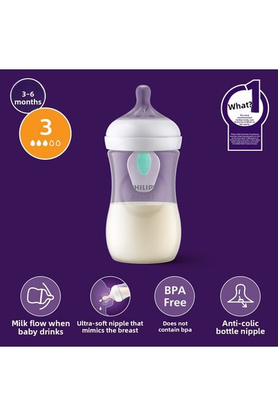 Philips Avent Natural Response Anticolic Pp Baby Bottle 260 ml 1 Month