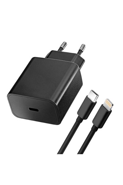 REDz Accessories Type-C Charger Set + Lightning Cable, QC4.0, 3A, 20W, TFB-TC...