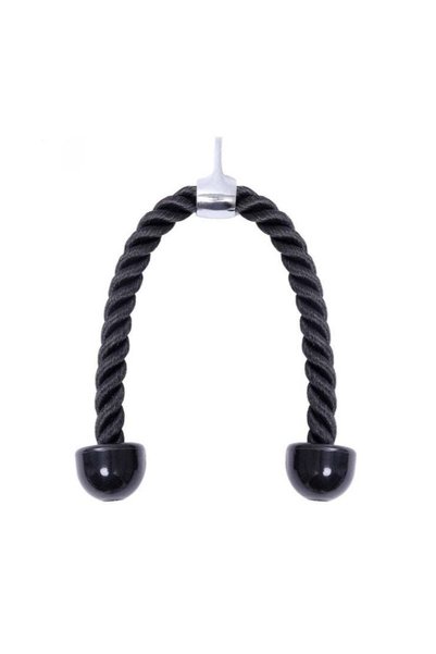 KESNUP Coardă de antrenament pentru tricepși, tip frânghie, lungime 60 cm, sa...