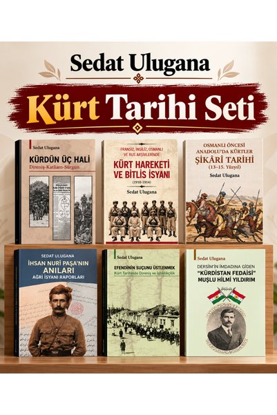 Dara Yayınları Sedat Ulugana Kürt Tarihi Seti-kürdün Üç Hali