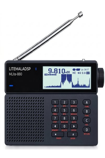 Malahiteam MLite-880 Lisanslı SDR Dijital Taşınabilir Radyo