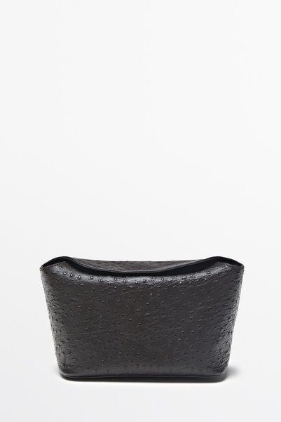 Massimo Dutti Orta boy napa deri dokulu el çantası