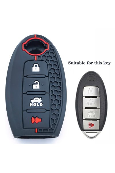 Choice black Car Remote Key Shell Case Fob Protect Cover for NISSAN Maxima Al...