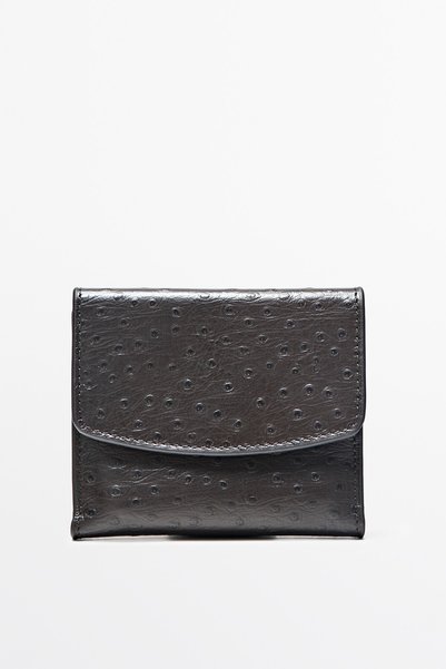 Massimo Dutti Napa dokulu deri mini mücevher kutusu