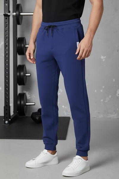 TOZLU Gülseli Men's Elastic Waist and Cuff Straight-Leg Sweatpants