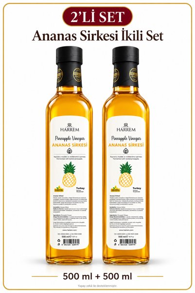 Harrem Ananas Sirkesi 2'li Set