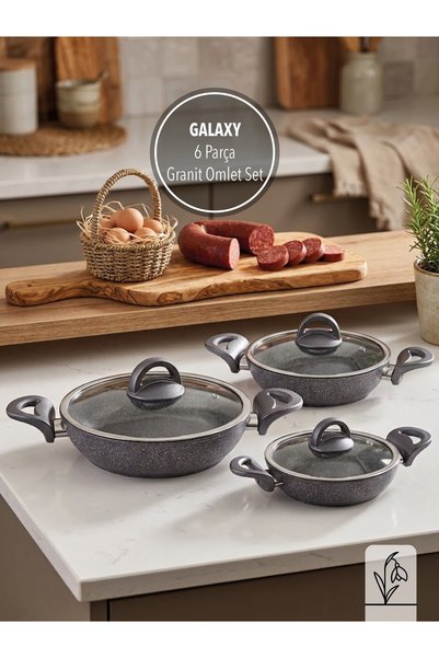 FMS |   Galaxy Granite Omelet Set |   Deep Form |   Durable Granite Coating |...