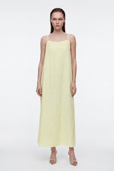 HAKKE Thin Straps Casual Maxi Dress