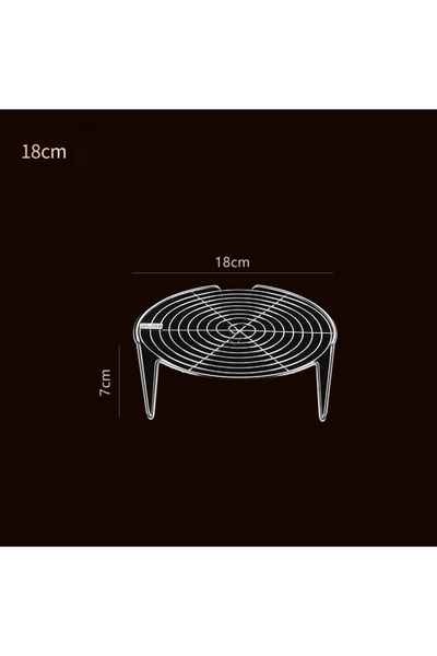 Choice3 5 1Pc Stainless Steel Steamer Rack Multifunction Pot Steaming Tray Du...