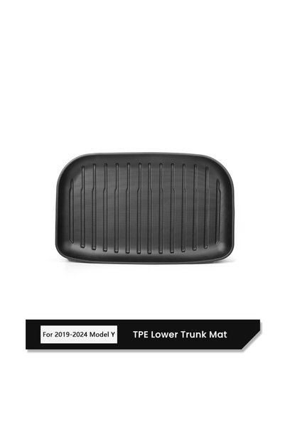 ZUIMI For Model Y Rear for Tesla Model 3 / Y Front Rear Trunk Mats Upgrade TP...