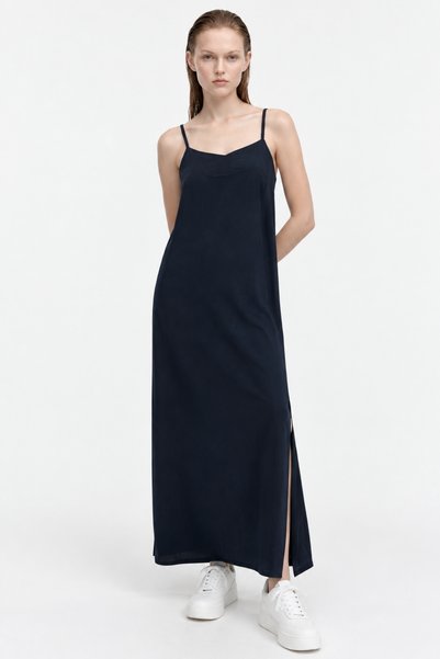 HAKKE Thin Straps Casual Maxi Dress