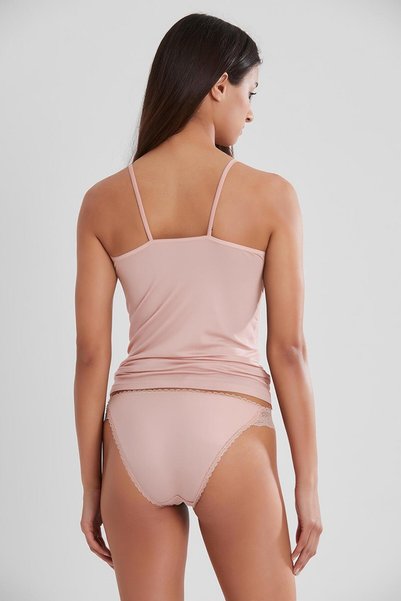 Pierre Cardin Penye Atlet Külot Kadın İç Çamaşırı Takımı - 310 Pudra