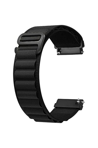 Choice5 22mm Alpine-Black-B 20mm 22mm Strap for Samsung Galaxy Watch 4 5 6 7 ...