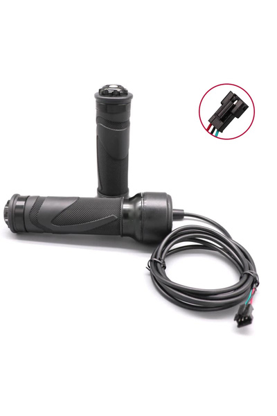 Choice1 Twist Throttle-SM Electric Bike Throttle Grip 24V 36V 48V Waterproof ...