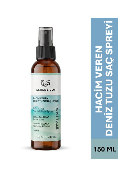 ASHLEY JOY Deniz Tuzu Saç Spreyi 150 ml Dalga Veren & Şekillendirici Etkili