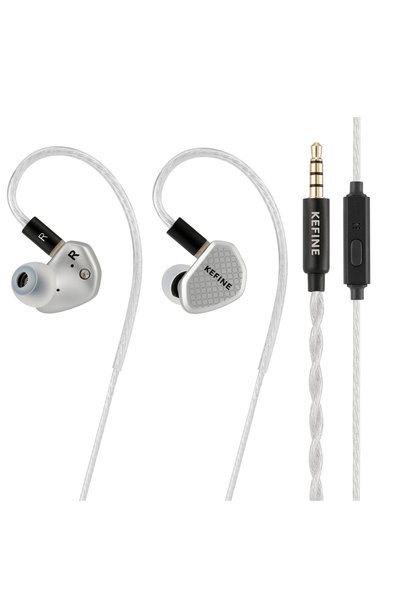 Choice سماعات أذن سلكية Klean SV-3.5-Mic KEFINE Klean SV بمحرك ديناميكي بغشاء...