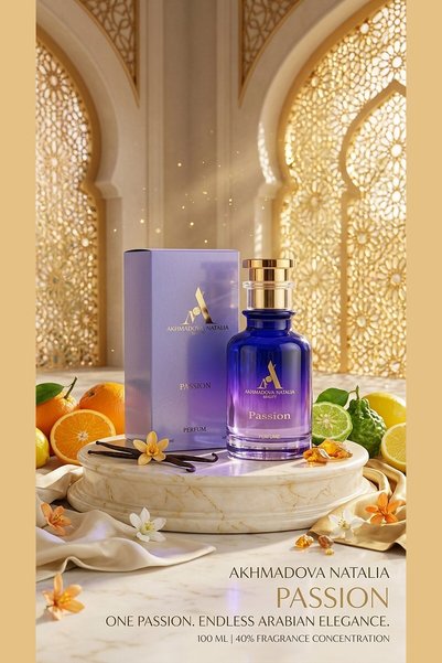 Akhmadova Natalia - PASSION Perfume - For Her - 100ml