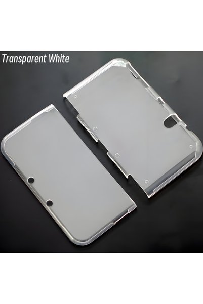 Choice Transparent White Transparent Color Protective Case For NEW 3DSLL Shel...